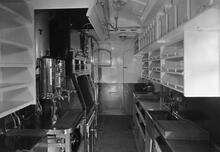 SR Buffet Car Interior of  Kitchen 
