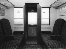 SR First Class non-corridor coach compartment