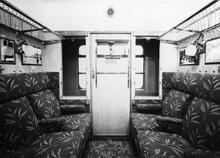 SR First Class corridor coach compartment 