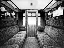 SR Third Class corridor coach compartment 