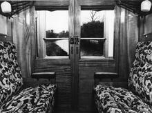 SR Third Class Corridor coach compartment 