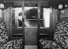 SR Third Class Corridor coach compartment 