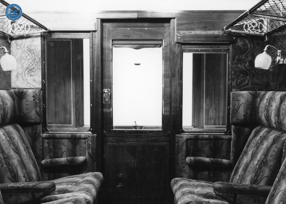 SR First Class Corridor coach compartment 