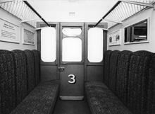 SR Third Class Non-Corridor coach compartment 