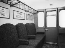 SR First Class Non-Corridor coach compartment 