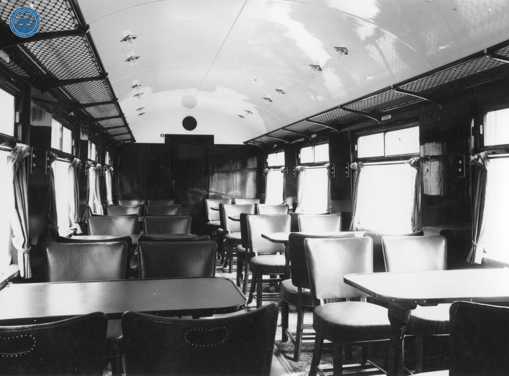 SR Third Class Dining car Interior 