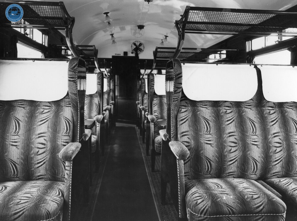 SR First Class Open Coach Interior 