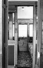 SR First Class Corridor coach No. 12073. Interior