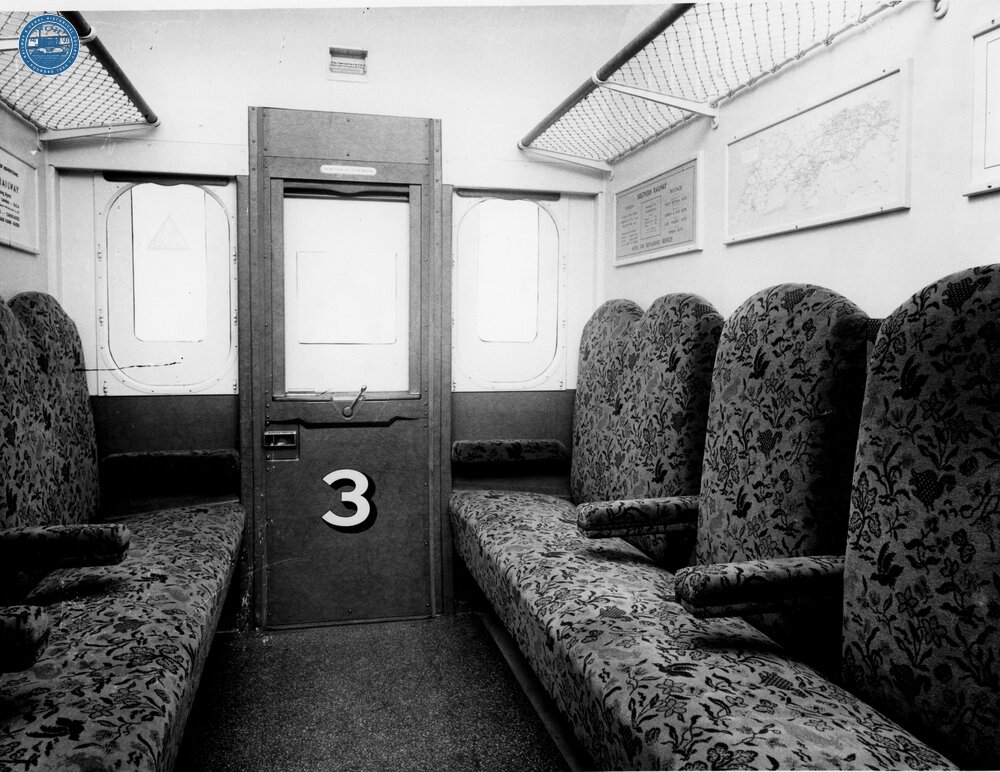 SR Third Class Carriage - Interior
