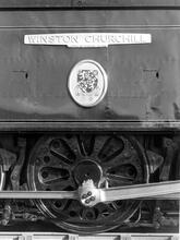 34051 Battle of Britain Class 4-6-2 "Winston Churchill" - Nameplate (Ref: 010332)