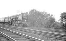 325105E    C1_24BR(S) steam loco, rebuilt West country/ Battle of Britain 4-6-2  Basing 34109 Trafford Leigh Mallory ACE