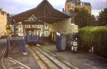 Great Orme Tramway. Car 5 at Victoria Station. 19 September 1984
