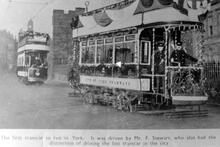 York. The last tram car 16 November 1935. (Ref: 031599)