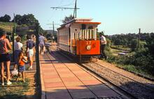 Colyton. Toast-rack car No. 17. 21 August 1989