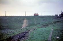 Bradford Corporation trolleybus climbing St Enoch’s Road . 12 May 1968