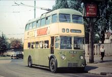 Wolverhampton Corporation Trolleybus No.419 (Reg. DUK 419)