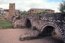 Exeter. Old Exe Bridge. 1980