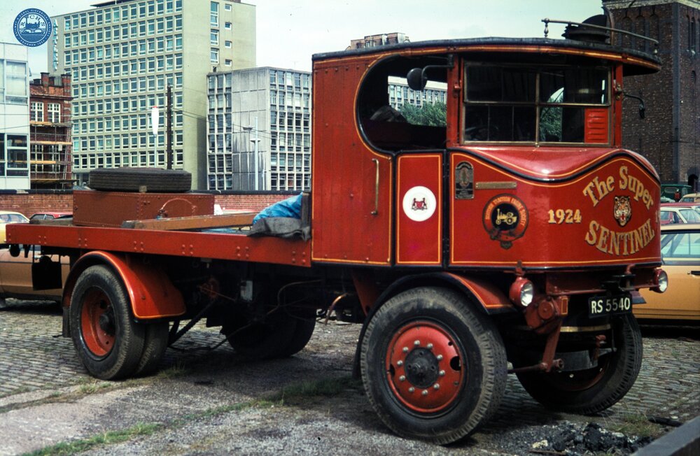 Super Sentinel Steam Wagon 'Tiger'. Registration No. RS 5540