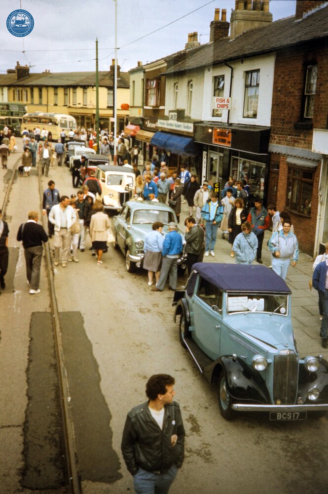 Fleetwood Festival of Transport, North Albert Street. Probably mid-1980s