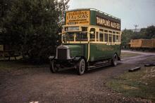 Preserved Southdown bus 125 (reg. CD 5125), a Leyland N Type with Short Brothers bodywork
