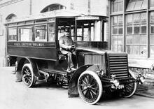 North Eastern Railway Steam Bus No. F 884, December 1905. (Ref: 031524)