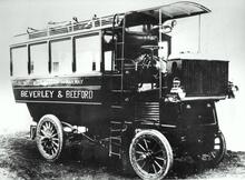 North Eastern Railway Scottstirling Omnibus Used at the opening of the Beverley-Beeford service 1903. (Ref: 031550)