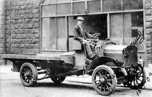 North Eastern Railway Commer Flat-bed Truck 1909. (Ref: 031543)