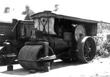 Burrell Road Roller TB 3780 on display near Garstang.